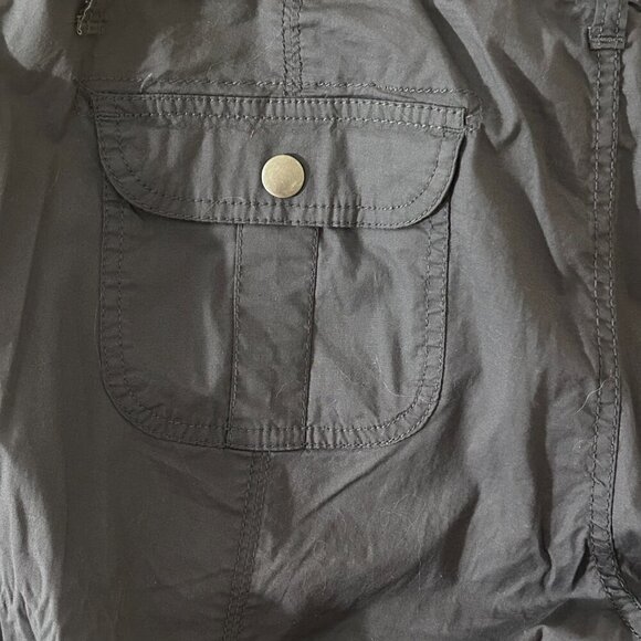 Apt. 9 Dark Gray Utility Skimmer Cuffed Pants Size 16P - Picture 4 of 6